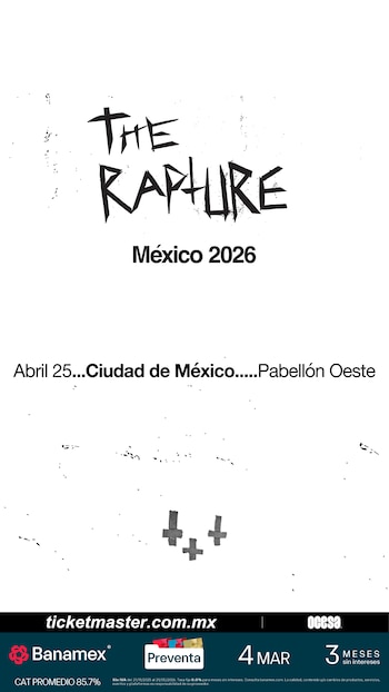La banda neoyorquina The Rapture confirma nueva etapa artística con concierto inaugural en el Pabellón Oeste de la Ciudad de México (Ocesa)