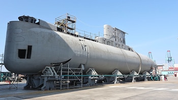 El submarino BAP Chipana, de