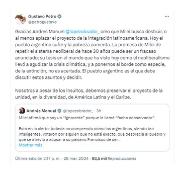 El presidente Gustavo Petro advirtió