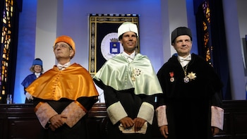 VÍDEO: Nadal, investido doctor honoris
