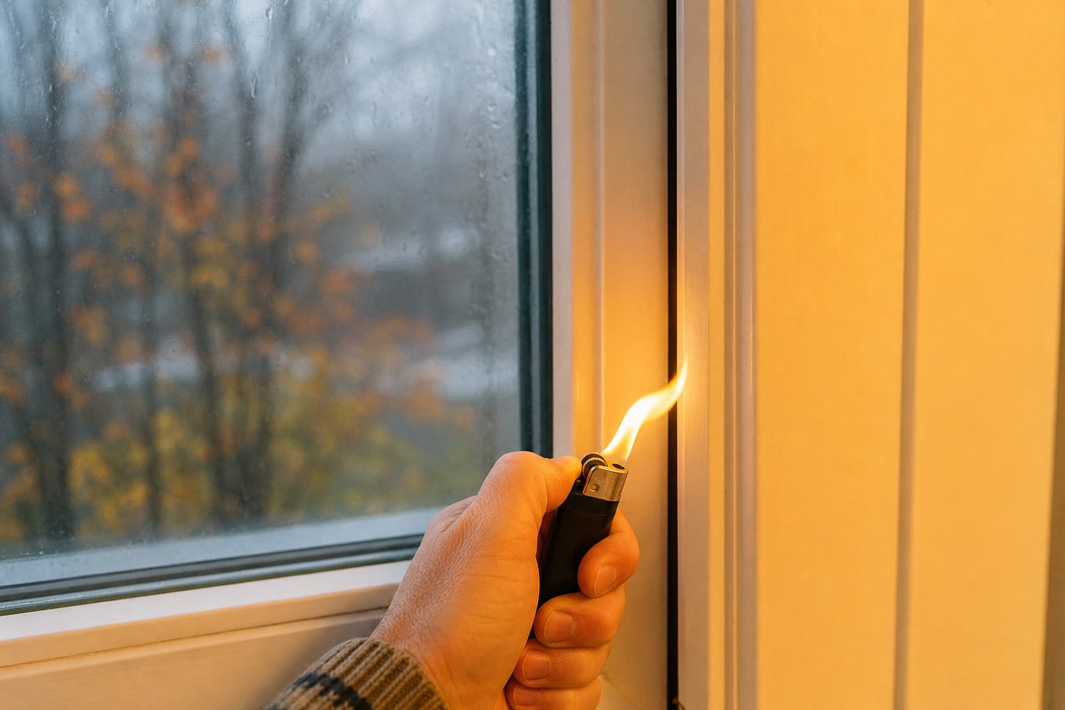 Antes de encender la calefacción, comprueba esto: el truco para detectar si tus ventanas pierden calor