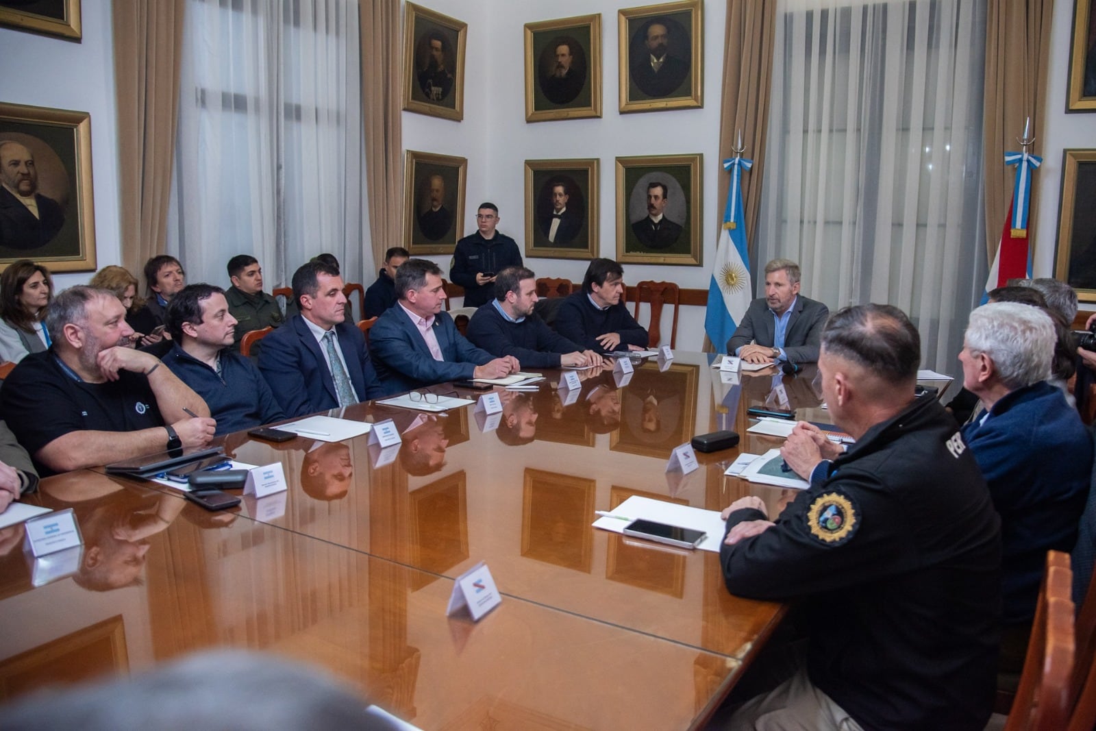 El gobernador Rogelio Frigerio encabezó el encuentro