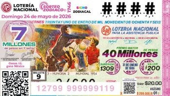 Resultados Sorteo Zodiaco 1746 Lotería Nacional domingo 24 de mayo: premio mayor y números ganadores