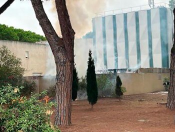 Tras la explosión se generó