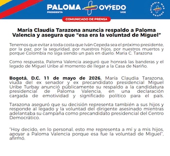 Paloma Valencia - prensa Paloma Valencia