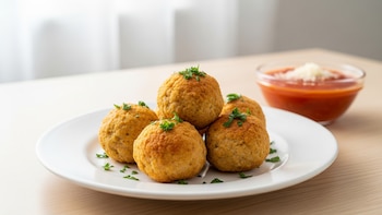 Receta de albóndigas de pollo, rápida y fácil
