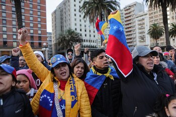 Ciudadanos venezolanos se reunieron a
