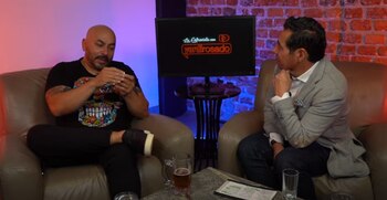 Lupillo Rivera con Yordi Rosado Foto: Captura de pantalla/@YordiRosado