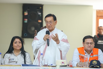 Presidente Balcázar lidera respuesta ante