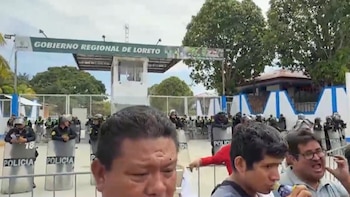 CGTP de Loreto exige la presencia de Keiko Fujimori o Luis Galarreta para resolver protestas por precios de combustibles. (Foto: Canal N)
