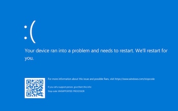 El sistema operativo retiró la