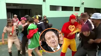 Policías peruanos recurren a disfraces