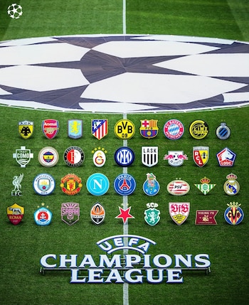 Solo ocho clubes clasificarán a los octavos de final de la Champions League de forma directa.