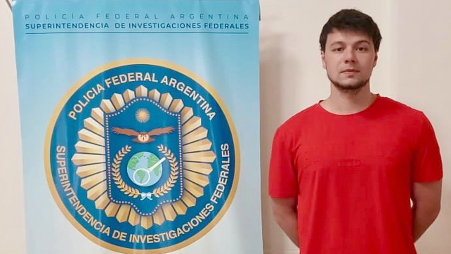 Veltri tras su arresto