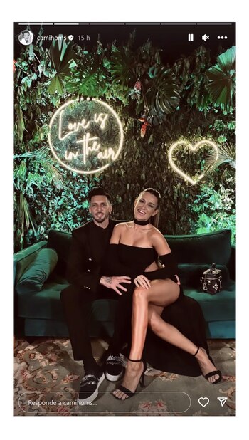 Camila Homs y José Sosa