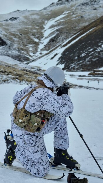 Uno de los asistentes al