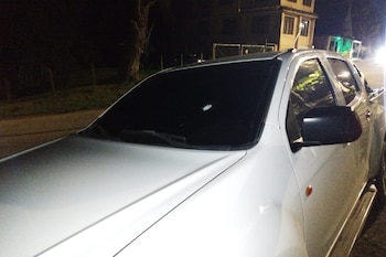 Atentado contra concejal Andrés Cruz