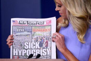Kayleigh McEnany, secretaria de Medios