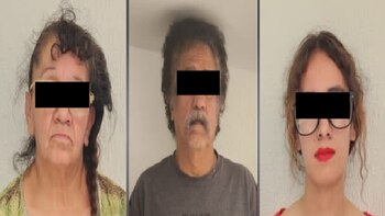 Detienen a tres familiares por