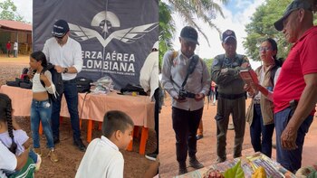 El proyecto incluye brigadas médicas, apoyo educativo, capacitación técnica y promoción del ecoturismo como alternativas económicas - crédito suministrada a Infobae Colombia