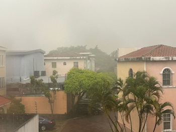 El MARN informó que las precipitaciones también alcanzaron el sur de La Unión, el norte de San Miguel y zonas de San Vicente y La Paz. (Imagen Infobae América)