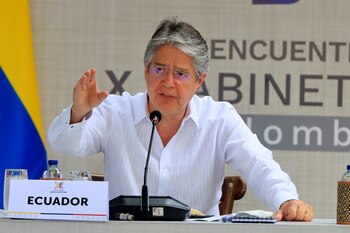 El presidente de Ecuador, Guillermo