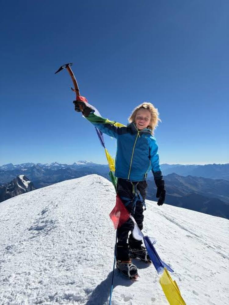 Valerio Massimo afirmó que la expedición no buscaba una marca y destacó el vínculo de su hijo con las alturas (Imagen: Familia Massimo di Roccasecca)