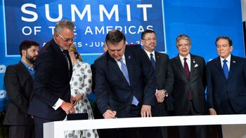 Cumbre de las Américas: Ebrard