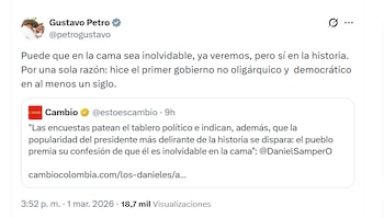 Petro volvió a hablar sobre