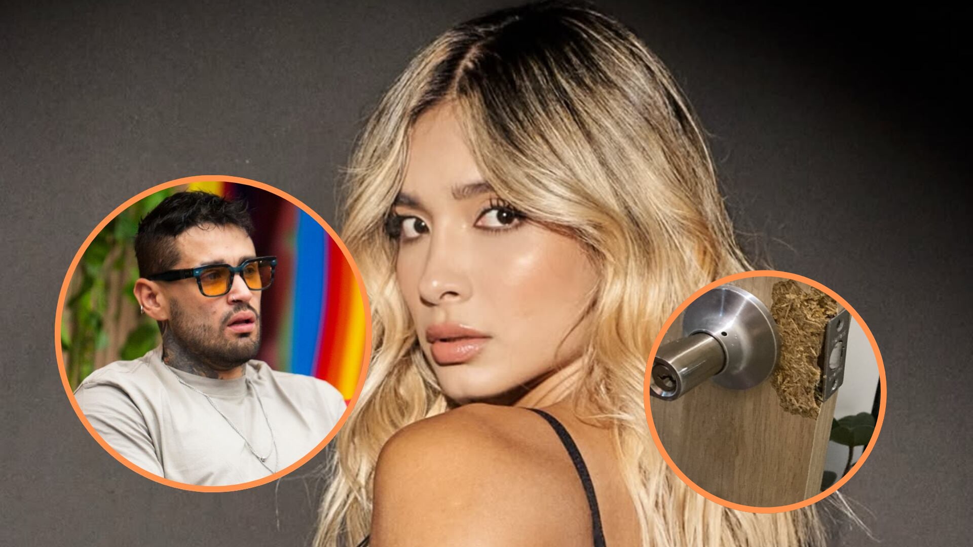 Tebi Bernal, envuelto en polémica tras irrumpir en el apartamento de su expareja Alejandra Salguero- crédito @alejandrasalguero04/Instagram - Canal RCN