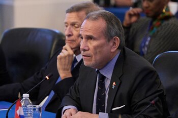 Fotografía de archivo del canciller