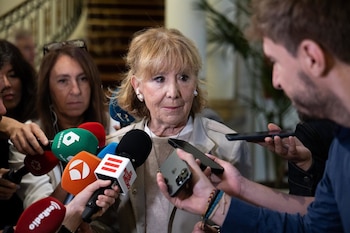 05/10/2026 La expresidenta de la Comunidad de Madrid, Esperanza Aguirre, durante un desayuno informativo de Fórum Europa, en el Hotel Palace, a 5 de octubre de 2026, en Madrid (España).
POLITICA
Ananda Manjón - Europa Press