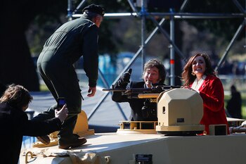 Javier Milei y Victoria Villarruel,