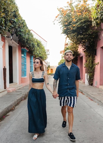 La esposa de Julio Enciso es colombiana - crédito Melissa Cardona / Instagram