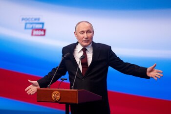 Vladimir Putin habló tras el