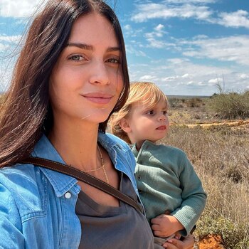 Zaira Nara y su familia de vacaciones en África