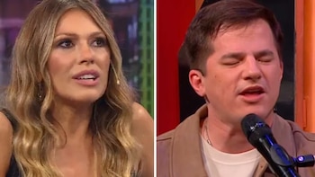 El descargo de Coki Ramírez después de su blooper viral con Nahuel Pennisi: “Mirá la remera... Bueno, vos no la podés ver”
