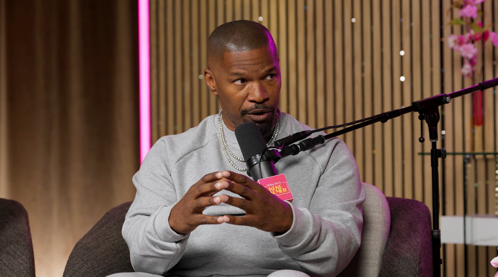 Jamie Foxx reveló en el podcast Baby, This Is Keke Palmer cómo atravesó su crisis de salud de 2023 y su recuperación en el hospital Piedmont de Atlanta (Captura de video: YouTube/@BabythisisKekePalmer)