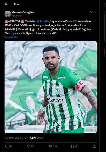 El periodista argentino informó sobre