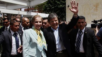 Alba Anaya, esposa de Carlos