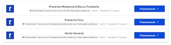 Dos filas de preventa para el concierto de Karol G en Bogotá - crédito captura de pantalla Ticketmaster