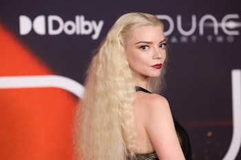 Anya Taylor-Joy interpreta a Alia Atreides, la hermana de Paul Atreides, y su personaje gana peso en Dune: Tercera parte - REUTERS/Andrew Kelly