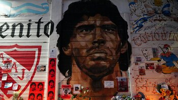 Uno de los homenajes al