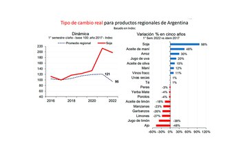 El gráfico, del estudio de