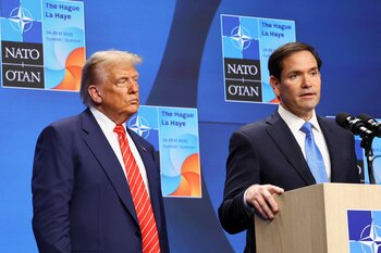 Donald Trump y Marco Rubio