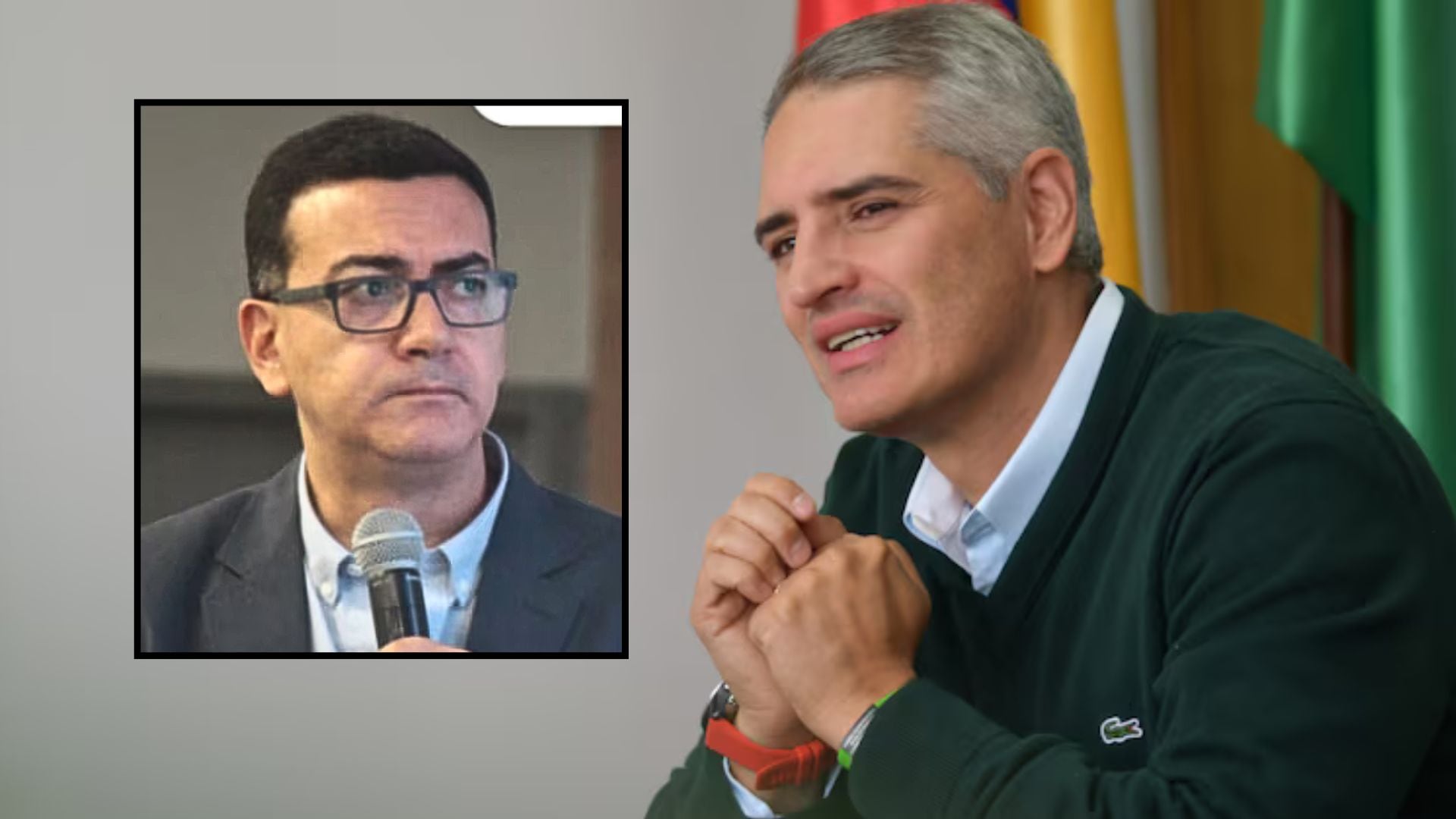 El gobernador calificó a Buitrago como una persona competente y decente, y destacó el reconocimiento que, según su experiencia, tenía entre sus compañeros por sus capacidades profesionales - crédito Gobernación de Antioquia y @camacolantioquia/Instagram
