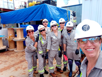 El plantel científico del Island