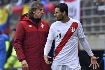 Ricardo Gareca dirigió a Claudio