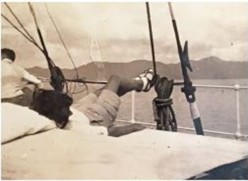 Sonya camino a Manchuria, ocupada