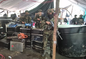 Así era el laboratorio que